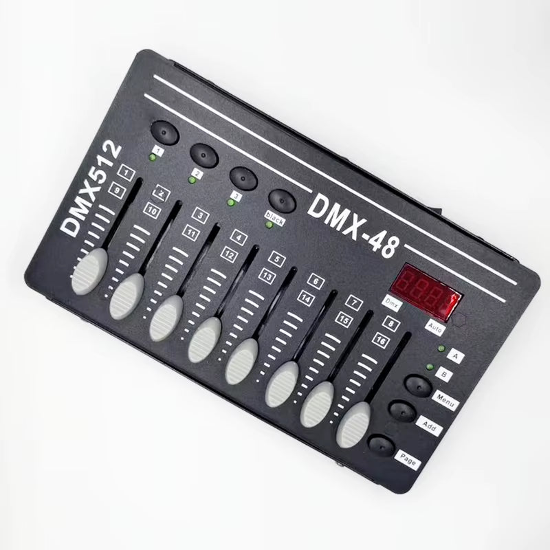DMX-48 Controller Light Console Stage Lights DMX512 Controller Dimming Console Stage Lighting Equipment Party Light Event Show